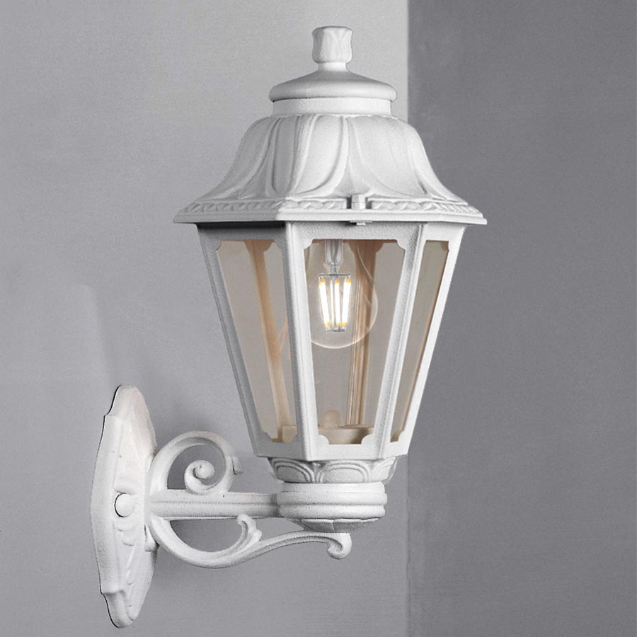 Farol de pared Anna blanco IP55