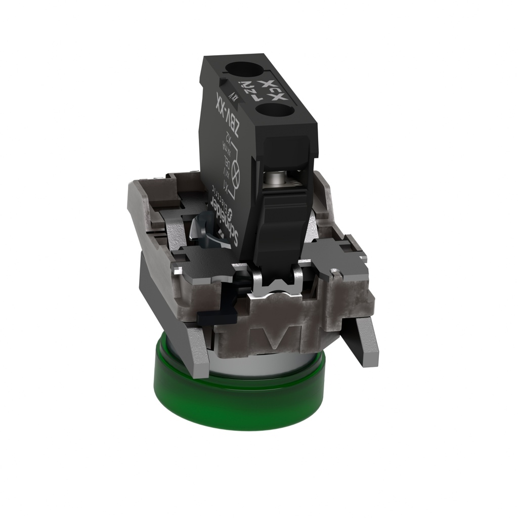 Luz piloto color verde 230Vac