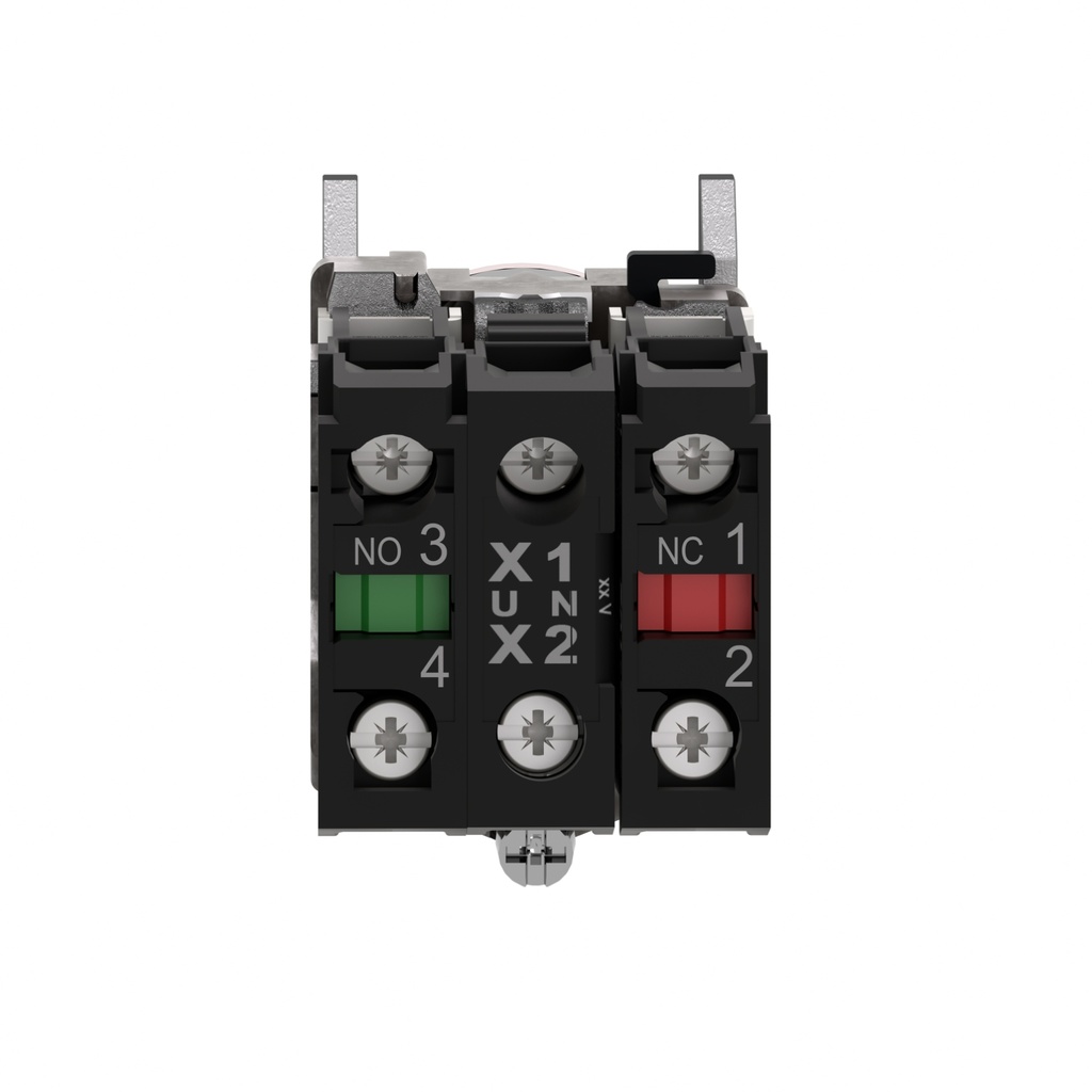 Pulsador iluminado rojo