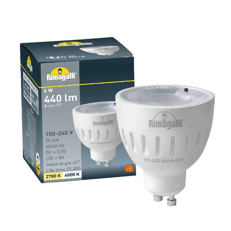 Foco dicroico GU10 6W SETEABLE