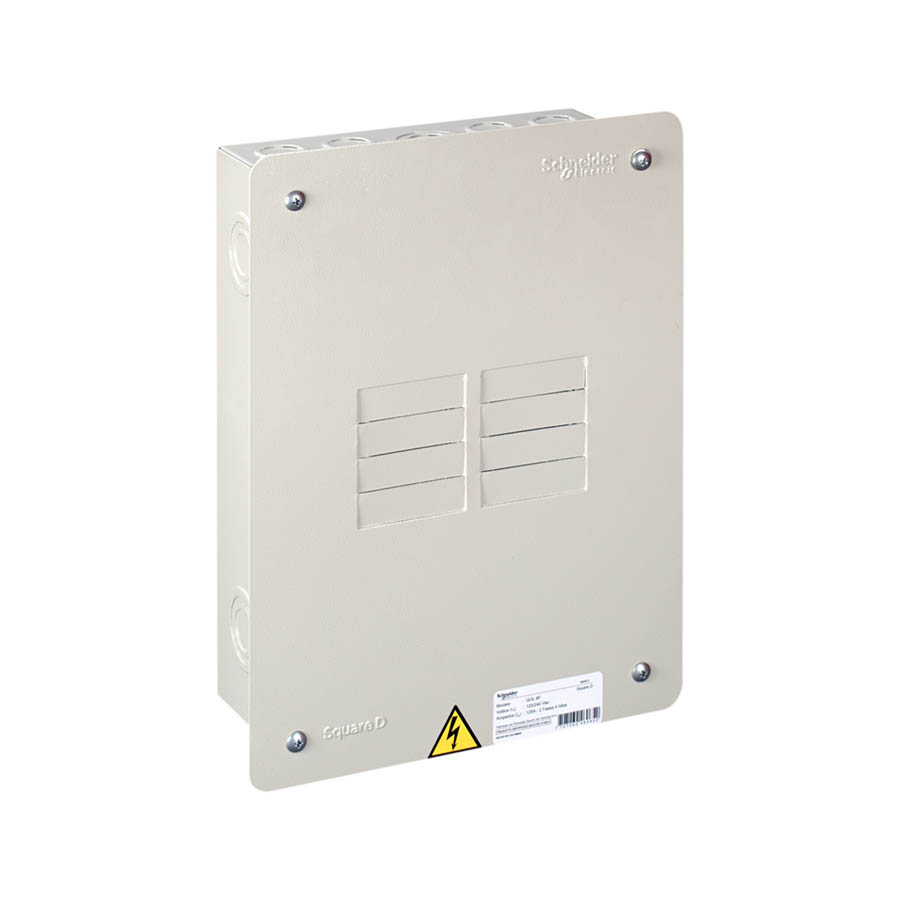 Centros de carga monofásico 8E 125A sin puerta