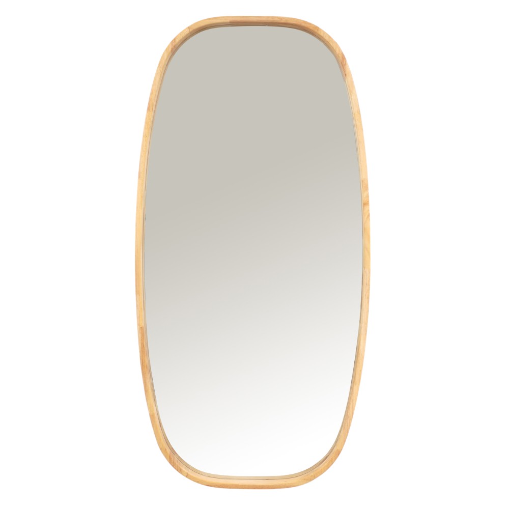 Espejo de pared Streamline con marco de madera 60x120cm