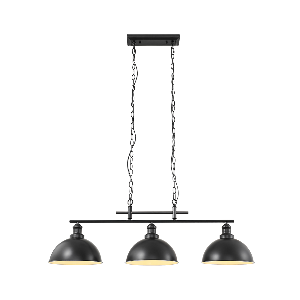 Lámpara colgante de estilo industrial Aria negra