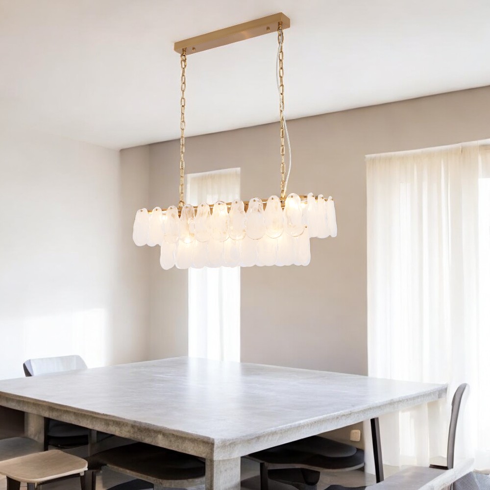 Lámpara colgante Glazed 9 boquillas