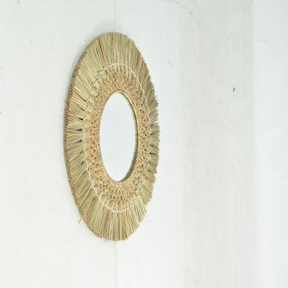 Espejo de pared circular Baskara 70cm