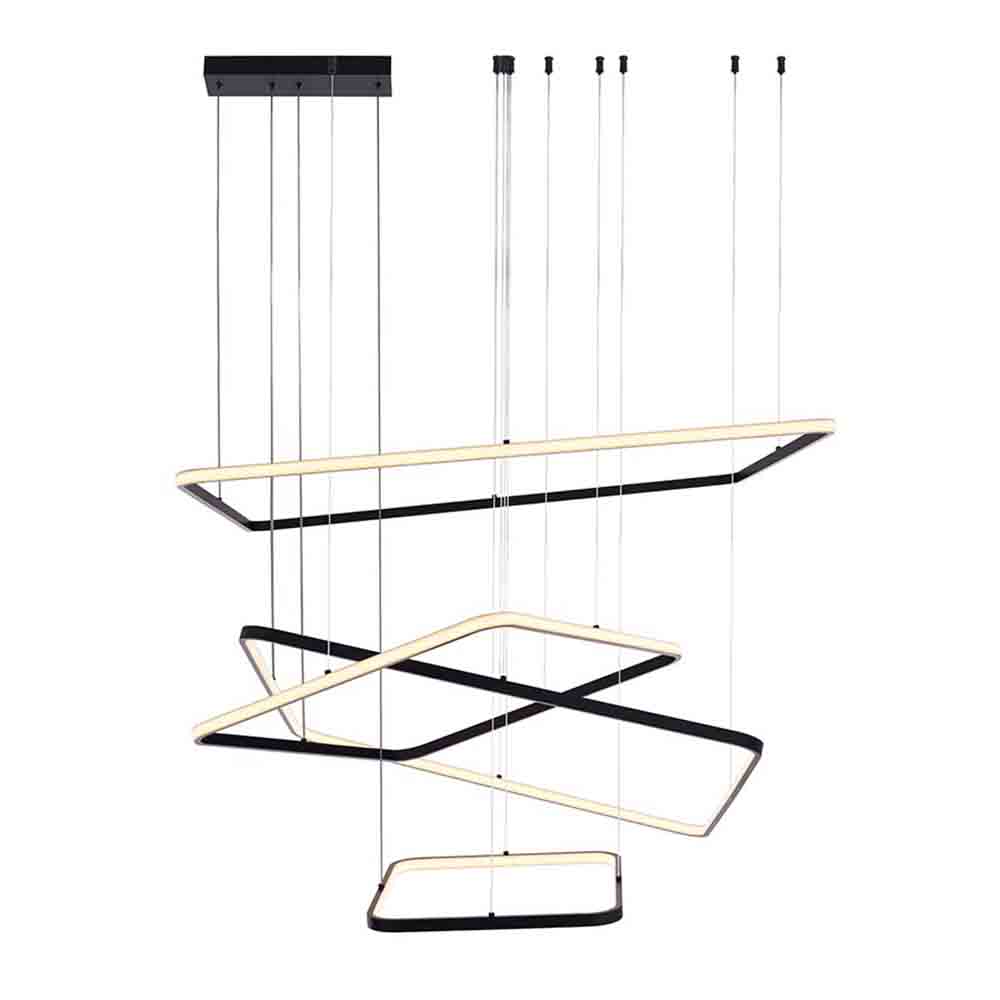 Lámpara led colgante Madison black