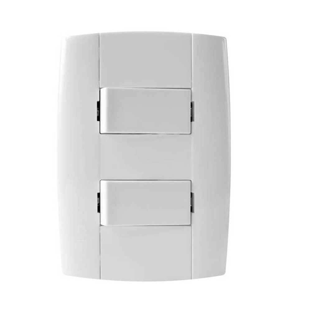 Interruptor iluminado doble Aini