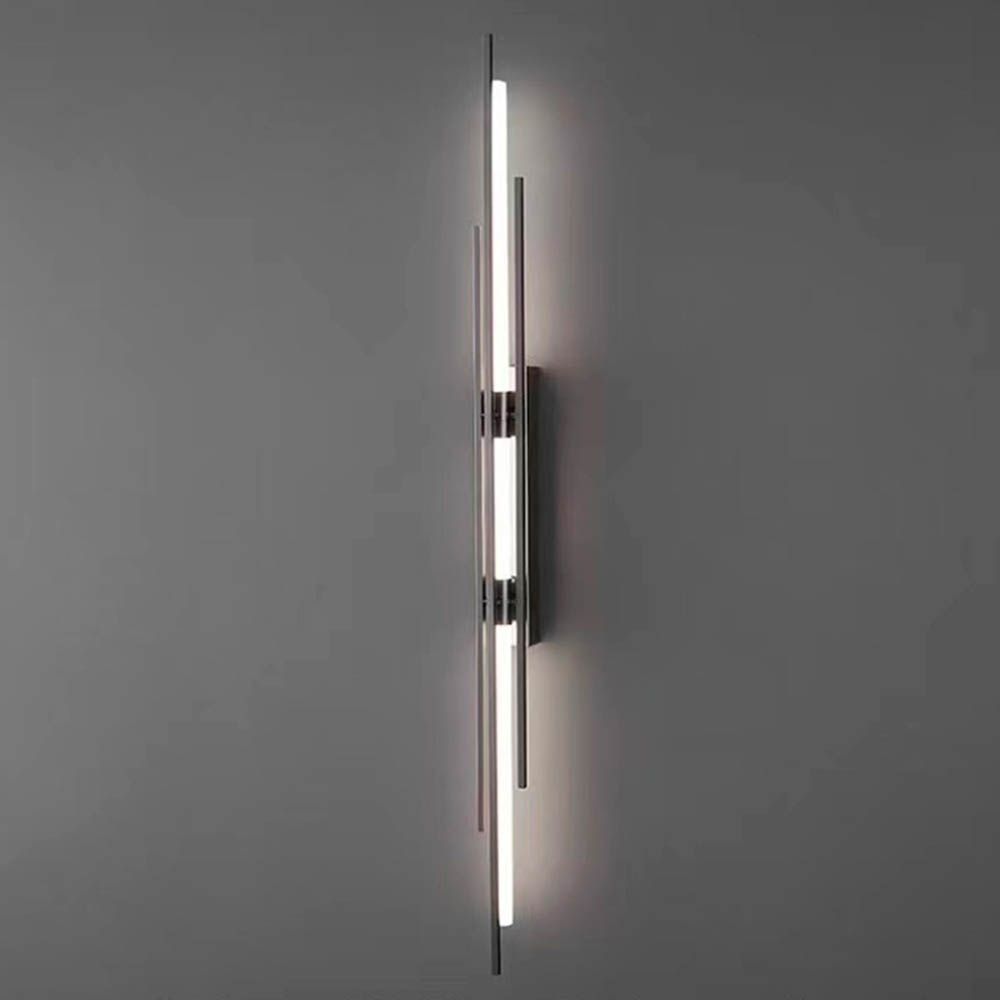 Aplique led de pared Henry negro luz cálida