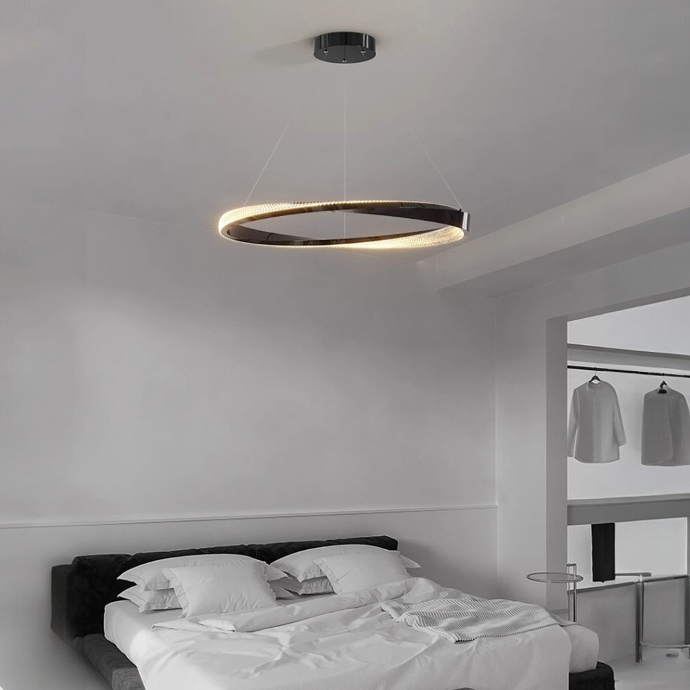 Lámpara led colgante Memphis black 39W 3cct