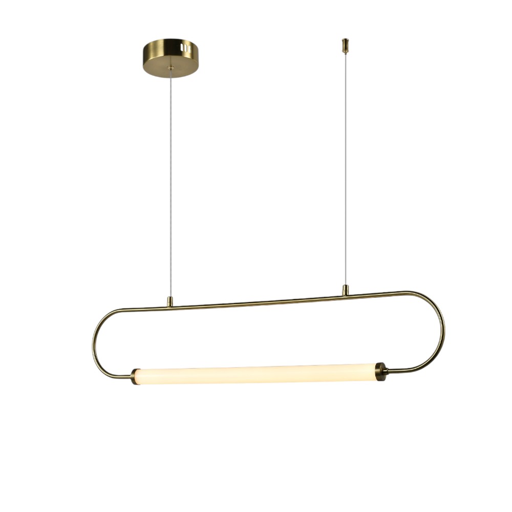 Lámpara led colgante Drake con luz cálida 13W